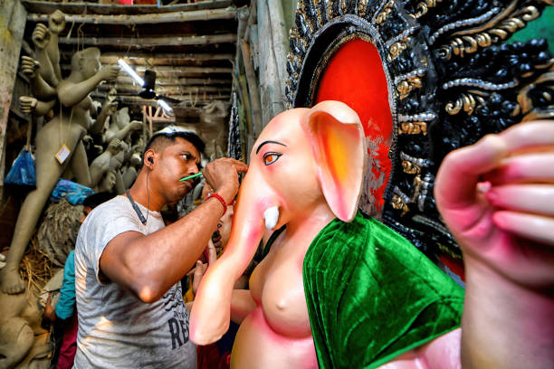 Clay and POP Ganesha Idols